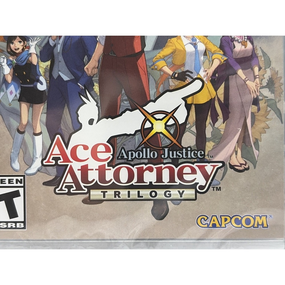 Apollo Justice Ace Attorney Trilogy Nintendo‎ Switch Capcom 2024 New 41040E - Picture 4 of 8